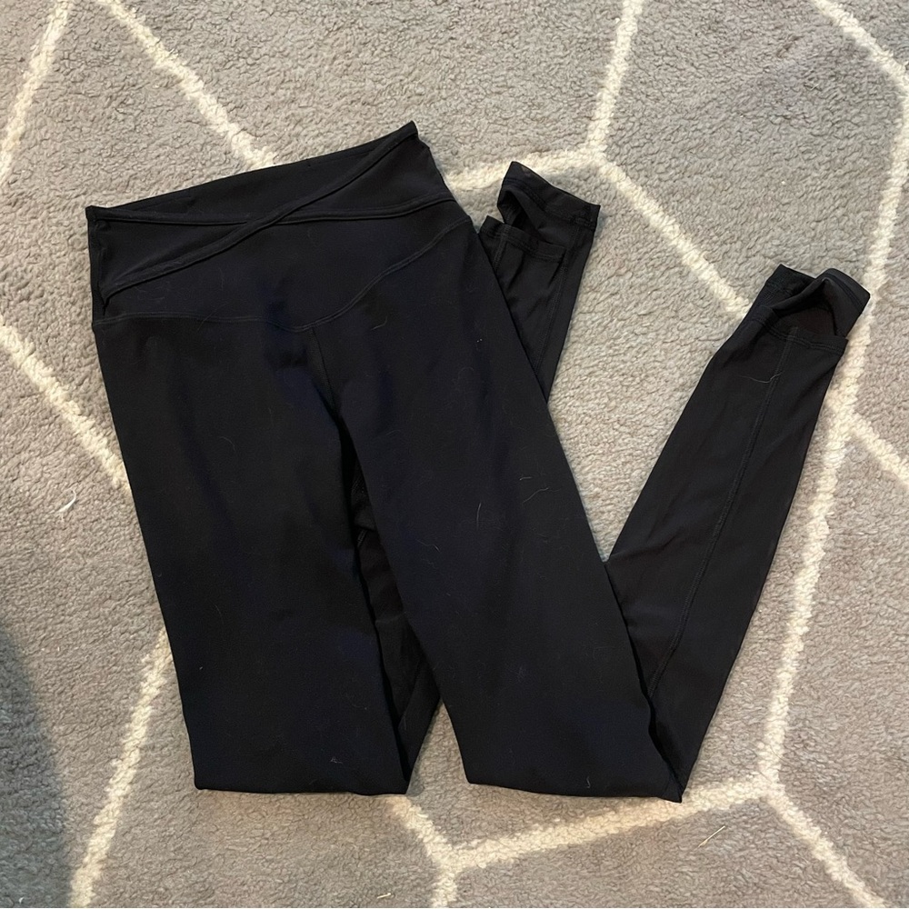 Lululemon Black Mesh Leggings